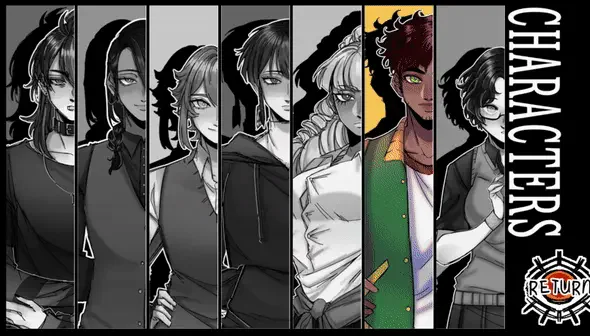 The Kid at the Back — tense classroom visual novel scene
